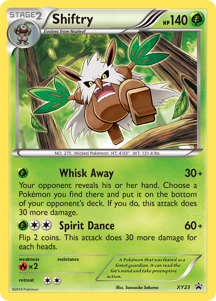 XY Promo Shiftry #23