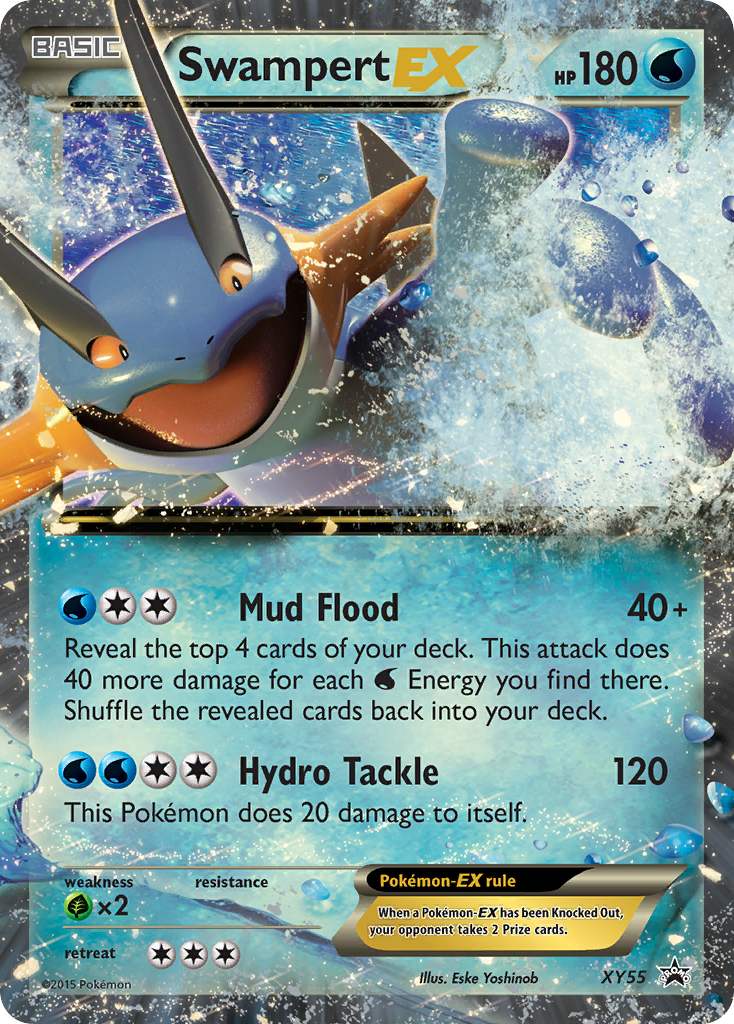XY Promo Swampert EX #55