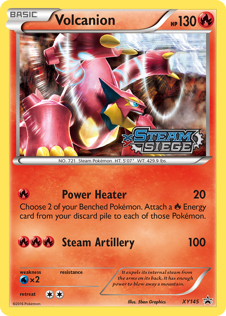 XY Promo Volcanion #145