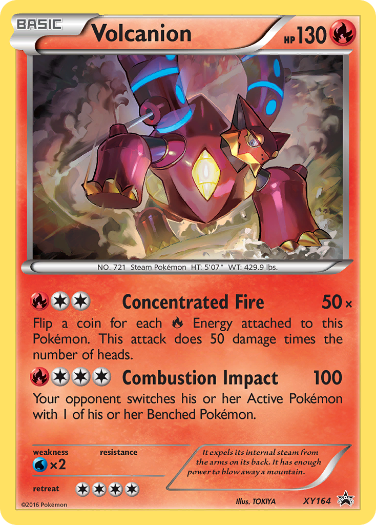 XY Promo Volcanion #164
