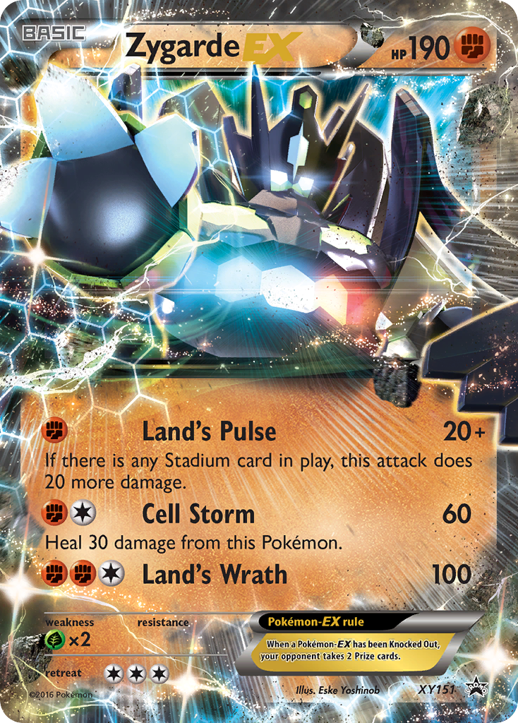 XY Promo Zygarde EX #151