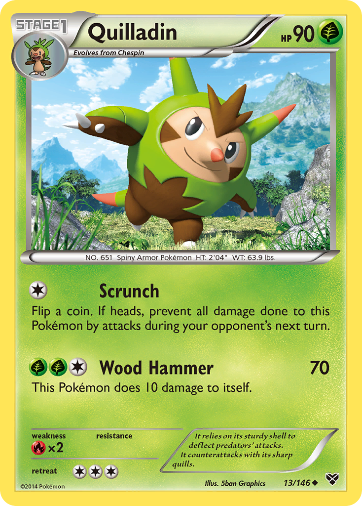Quilladin XY