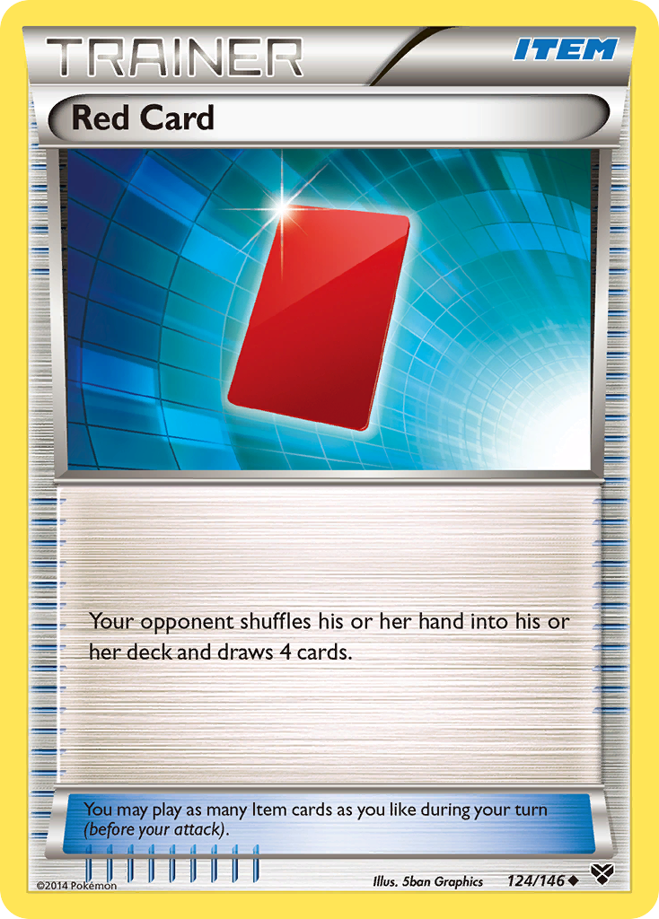 XY Red Card #124/146