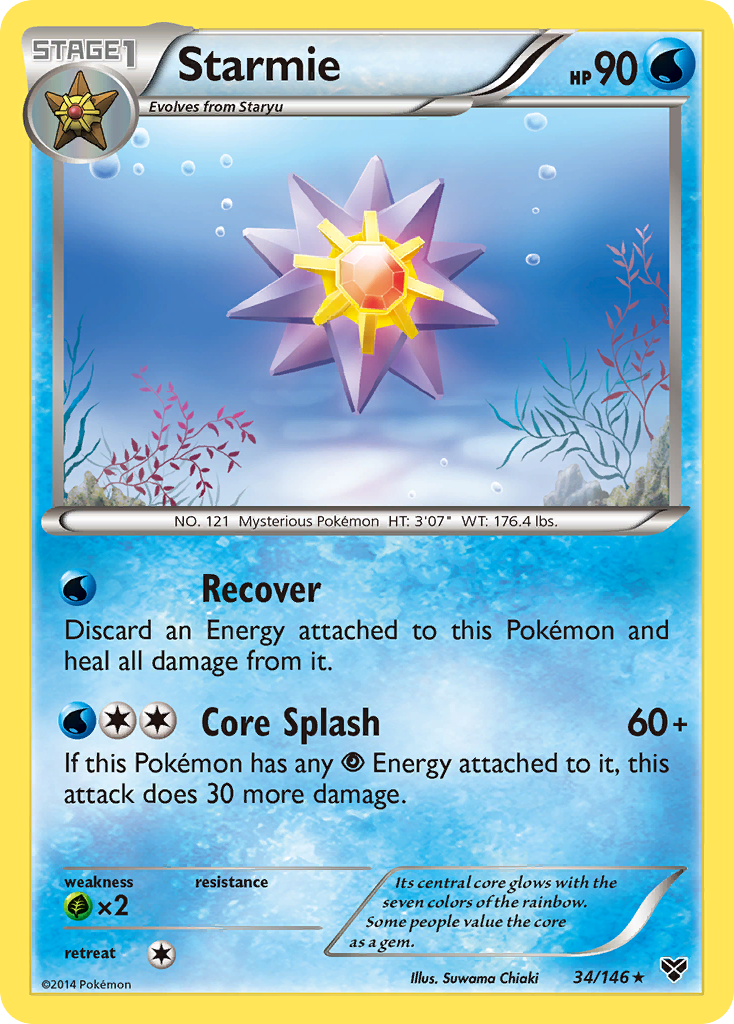 XY Starmie #34/146