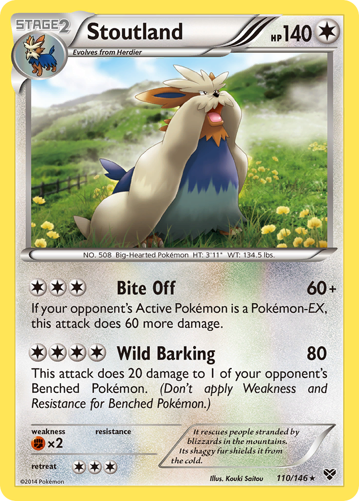 XY Stoutland #110/146