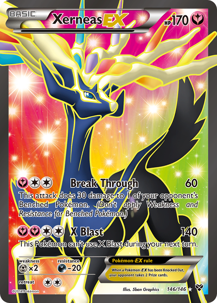 Xerneas EX Secret Rare