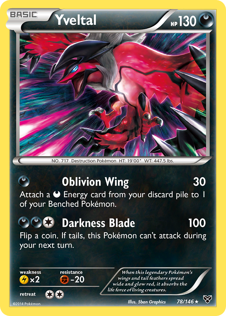 XY Yveltal #78/146